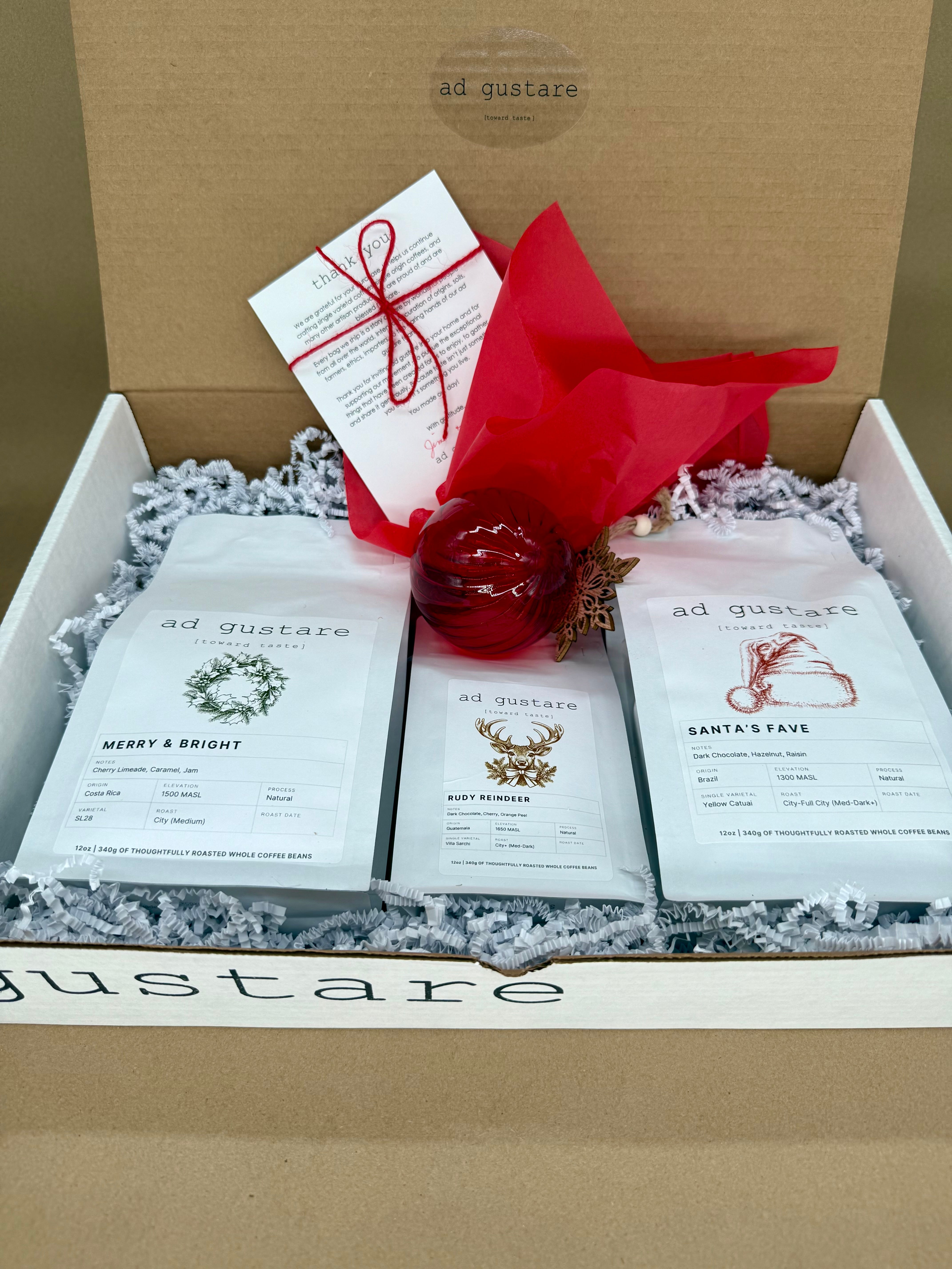 Christmas Trio Gift Box (2-12oz & 1-4oz)