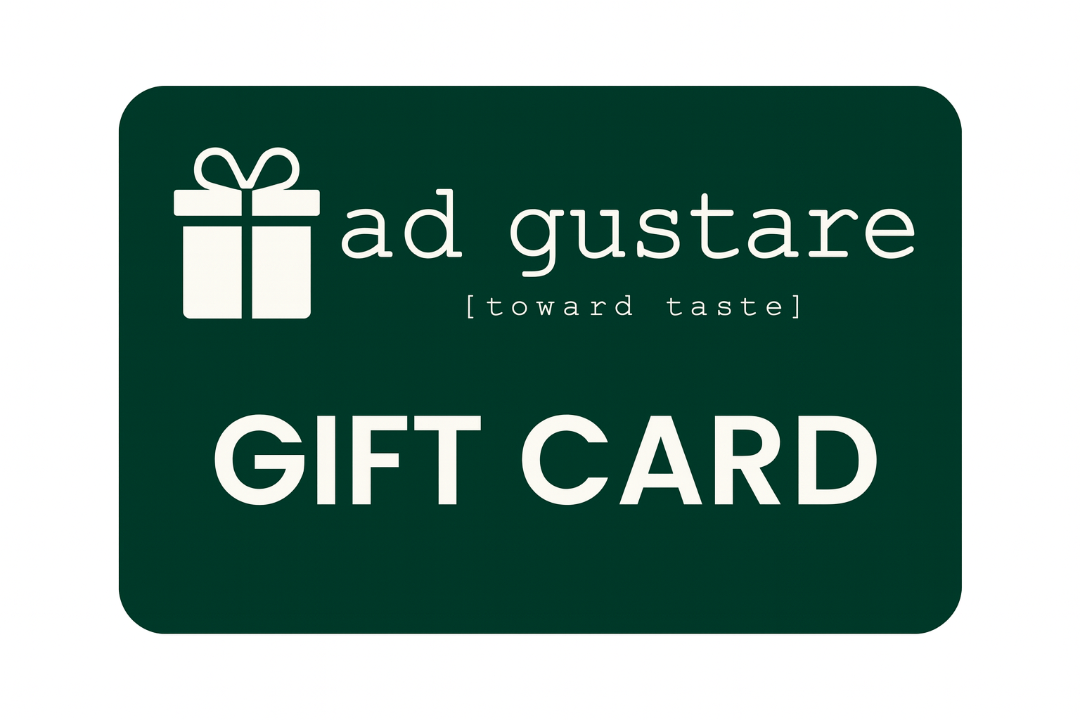 Virtual Gift Card